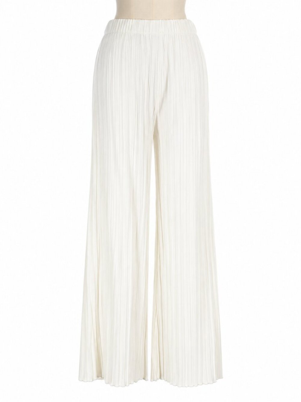 NWOT Simon Miller Ivory Ribbed Straight Leg Pants Size S